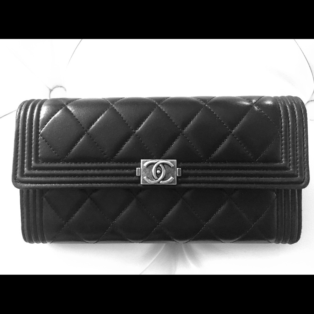 ❌SOLD❌ Boy Chanel long Flap wallet